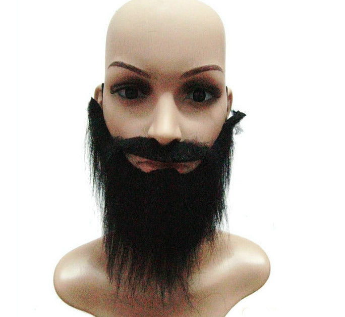 Realistic Fake Beard & Moustache Set for Costume & Cosplay