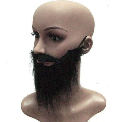Realistic Fake Beard & Moustache Set for Costume & Cosplay
