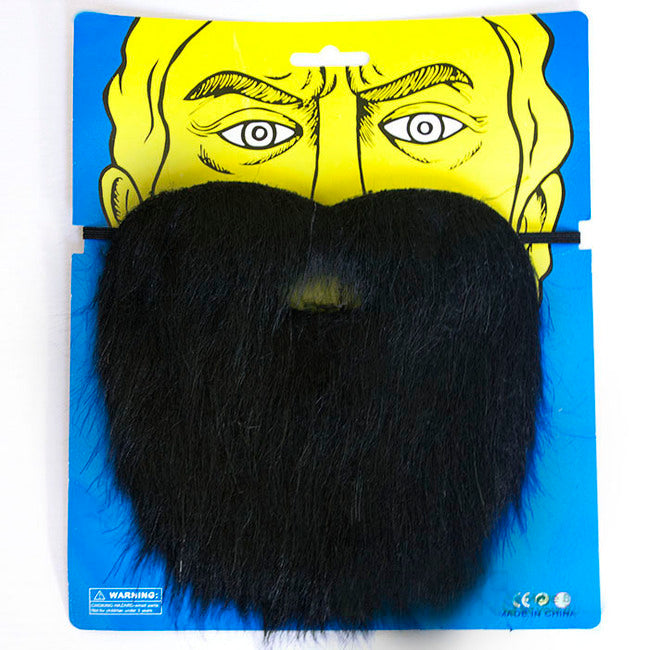 Realistic Fake Beard & Moustache Set