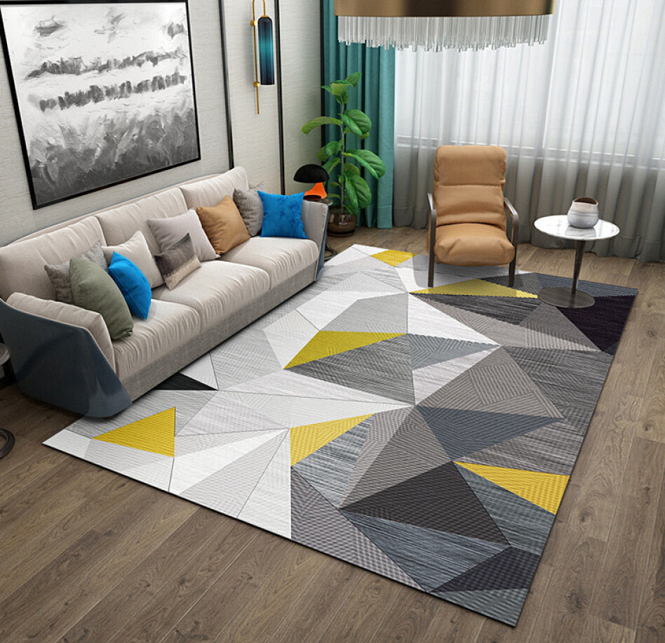 Zest Designer Modern Rug Carpet Mat (160 x 120)