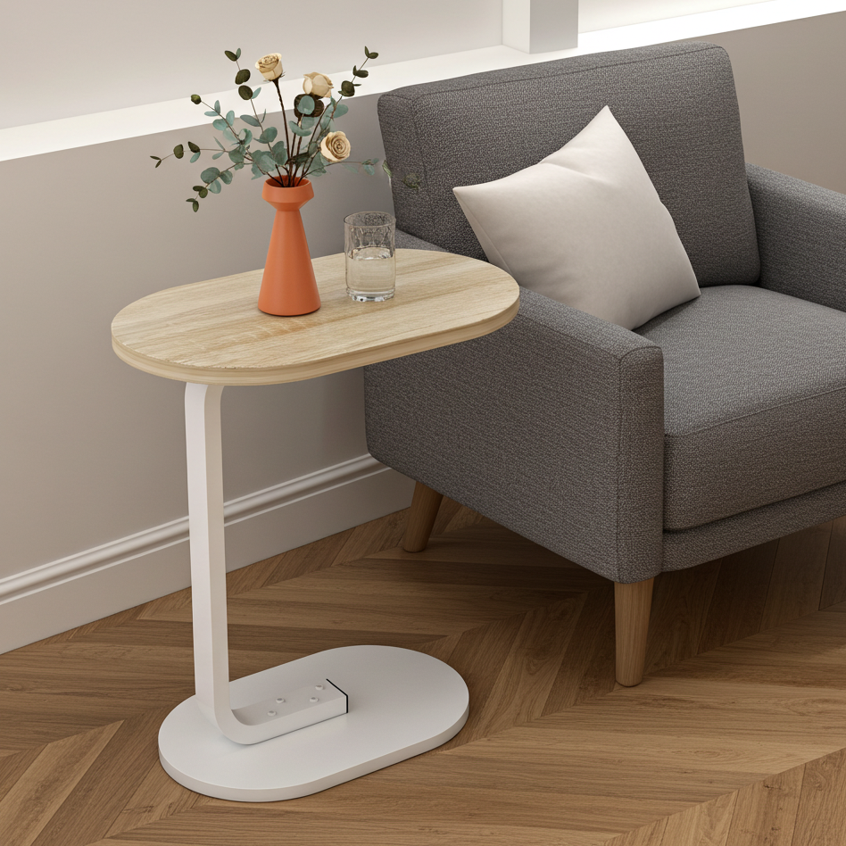 Cogency Sofa Bed Side Table Laptop Desk Accent Coffee Stand