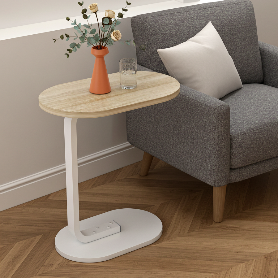 Cogency Sofa Bed Side Table Laptop Desk Accent Coffee Stand