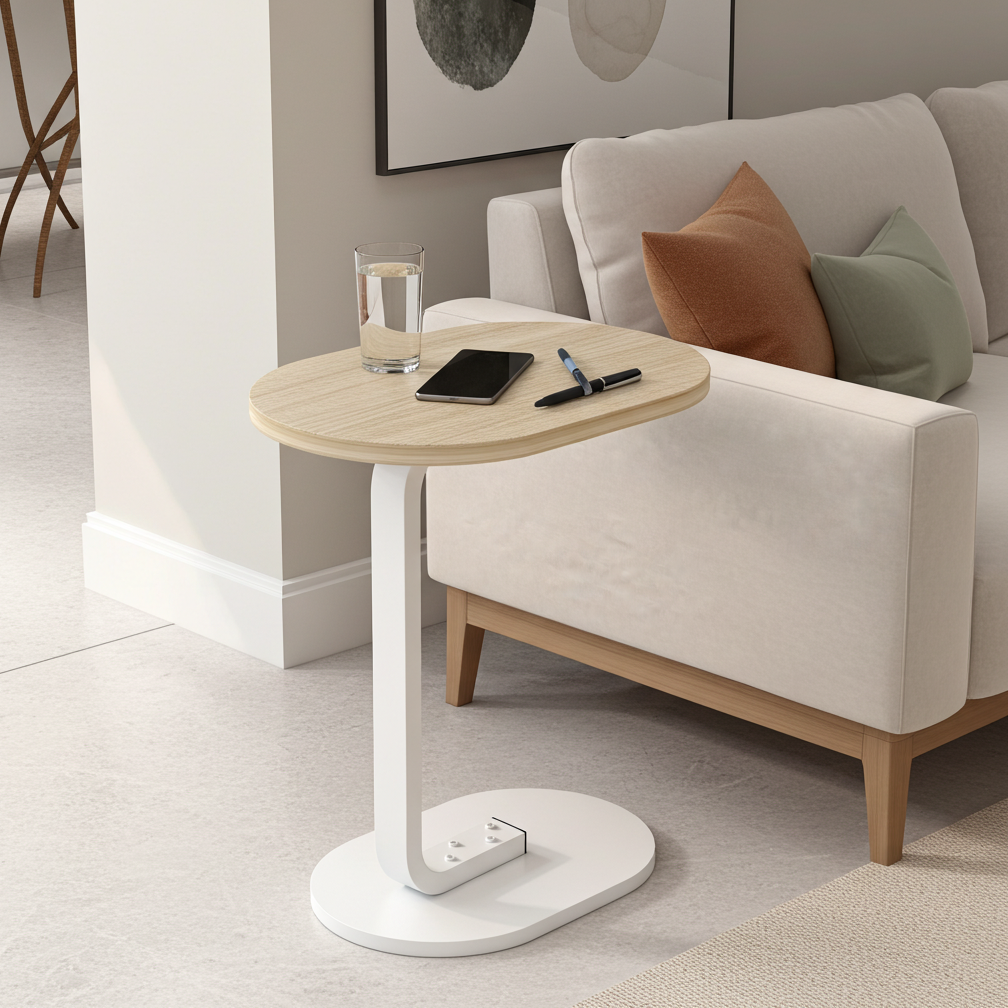 Cogency Sofa Bed Side Table Laptop Desk Accent Coffee Stand