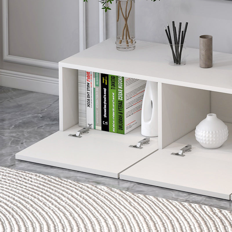 2m Lusso Designer Wooden TV Cabinet Entertainment Unit 200cm (White)