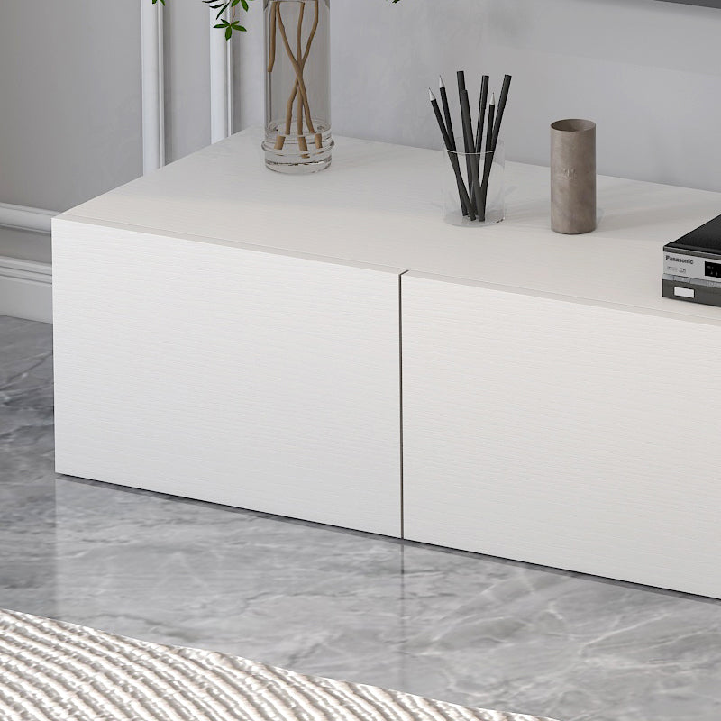 2m Lusso Designer Wooden TV Cabinet Entertainment Unit 200cm (White)