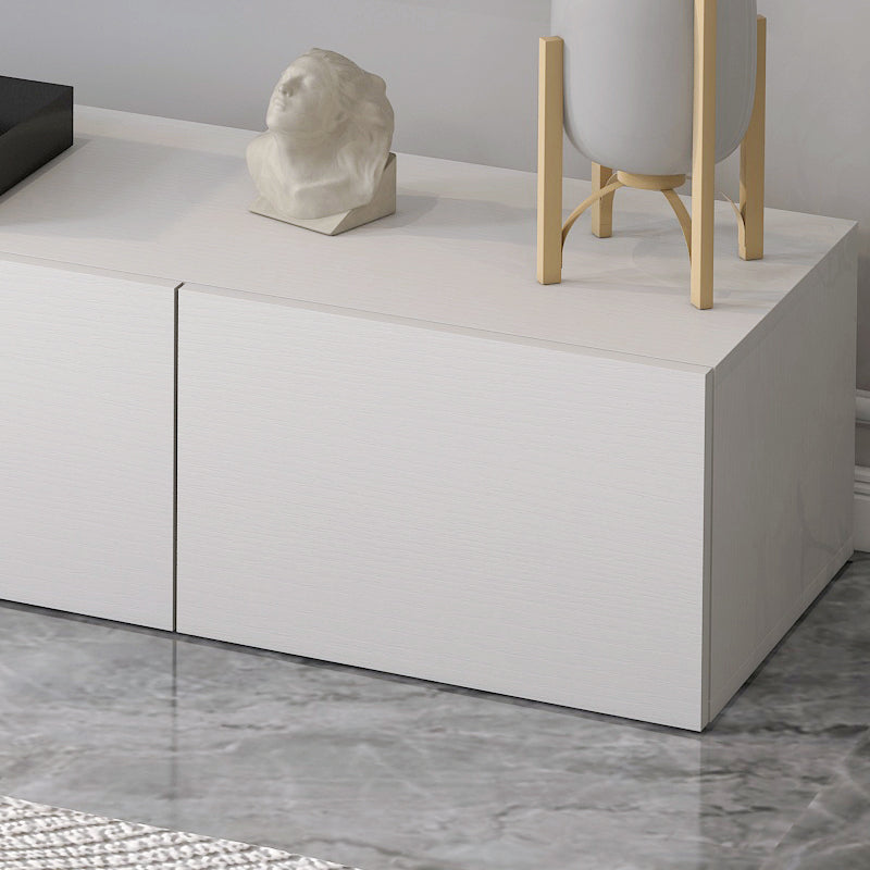 2m Lusso Designer Wooden TV Cabinet Entertainment Unit 200cm (White)