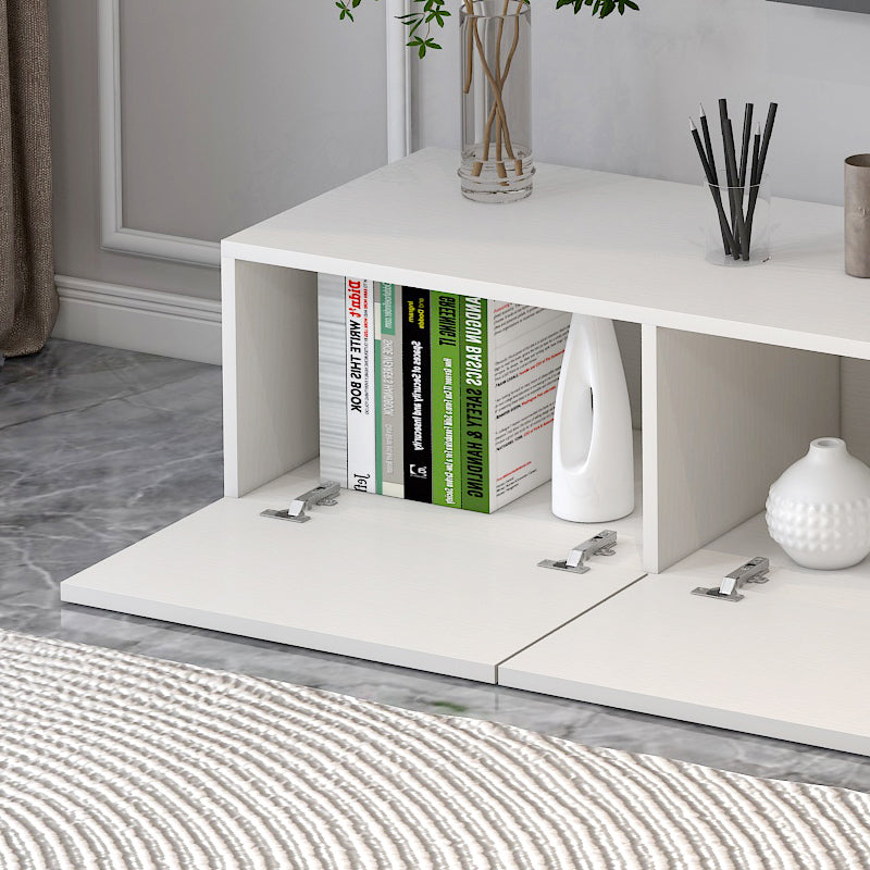 2.4m Lusso Designer Wooden TV Cabinet Entertainment Unit 240cm (White)