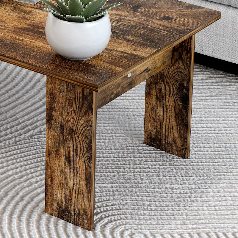 Aphrodite Wooden Coffee Table Desk (Rustic Oak)