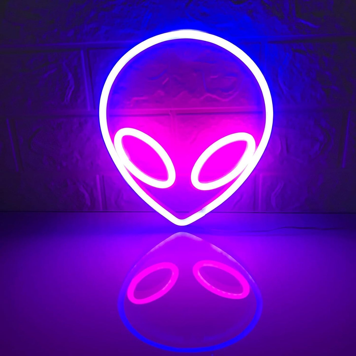 Alien Neon Light Sign LED Lamp Decor