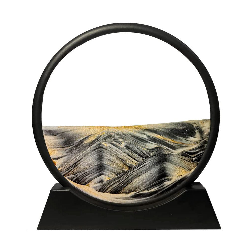 Moving Sand Art Sandscape 3D Painting Decor Ornament Cool Gift