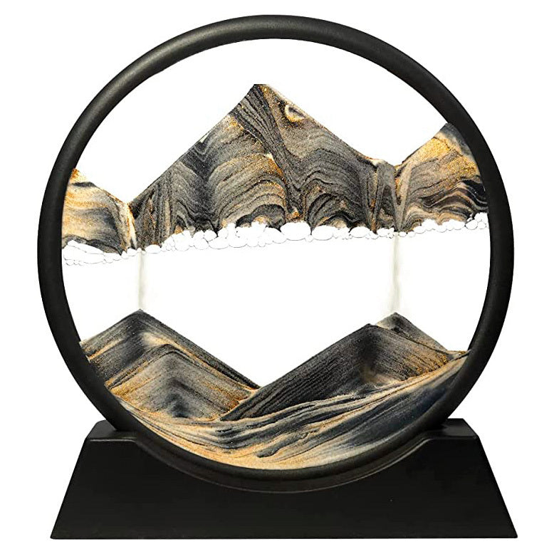 Moving Sand Art Sandscape 3D Painting Decor Ornament Cool Gift