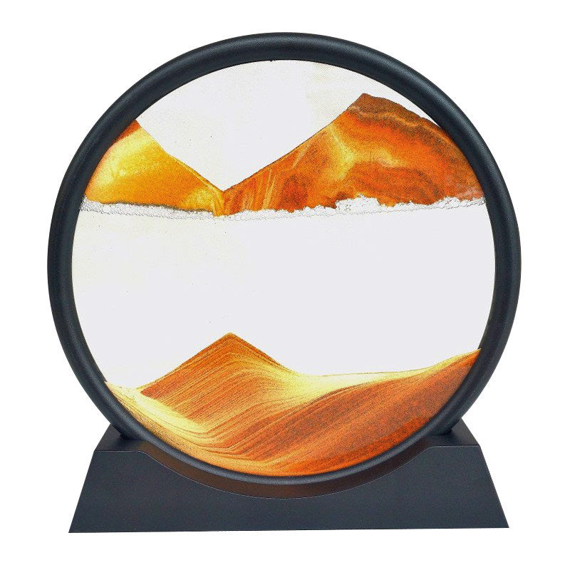 Moving Sand Art Sandscape 3D Painting Decor Ornament Cool Gift