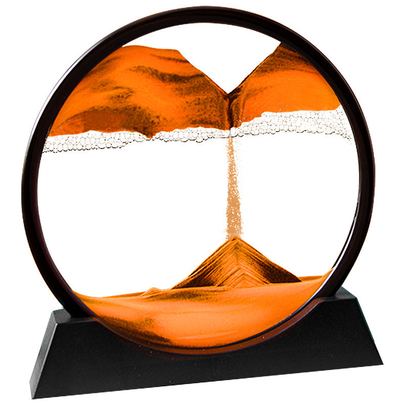 Moving Sand Art Sandscape 3D Painting Decor Ornament Cool Gift