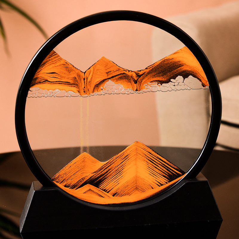 Moving Sand Art Sandscape 3D Painting Decor Ornament Cool Gift
