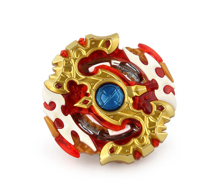 Metal Blade Burst Battle Gyro Spinning Top and Two-Way Launcher Set