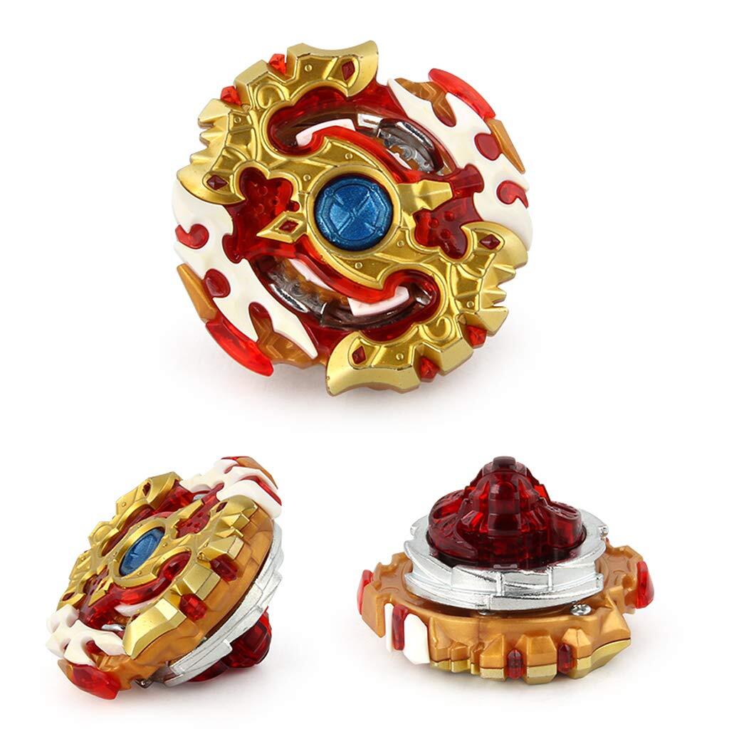 Metal Blade Burst Battle Gyro Spinning Top and Two-Way Launcher Set