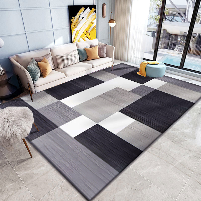 XL Extra Large Check Rug Carpet Mat (300 x 200)