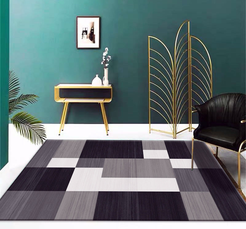 XL Extra Large Check Rug Carpet Mat (300 x 200)