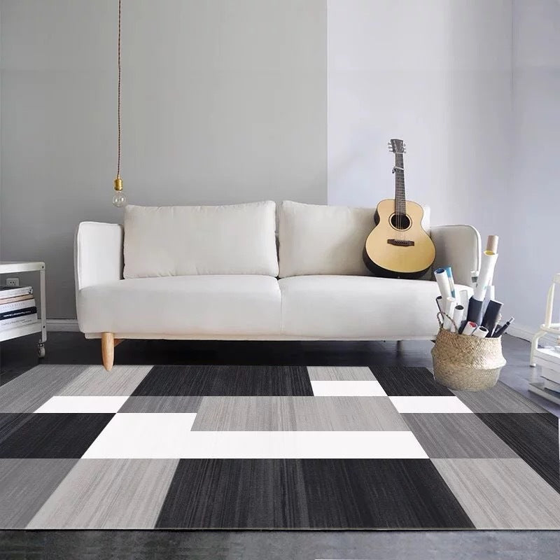 XL Extra Large Check Rug Carpet Mat (300 x 200)