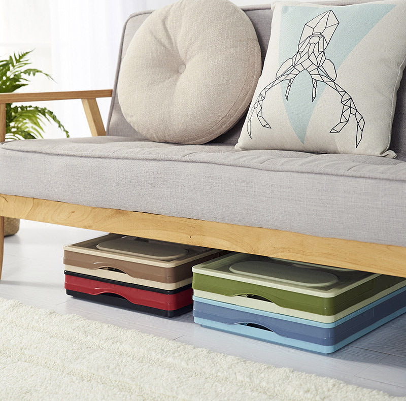 Large 55L Folding Storage Organizer Box