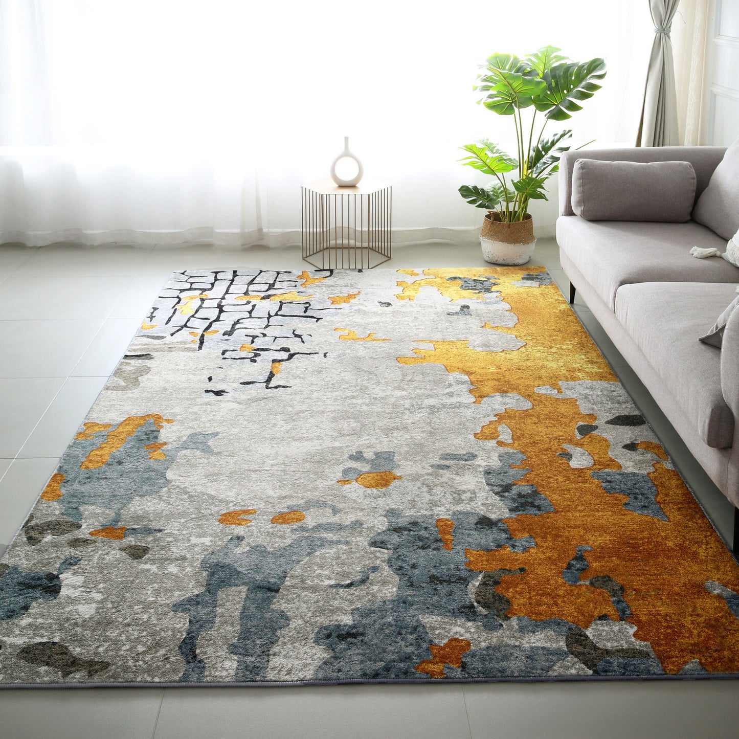 XL Large Lush Plush Lioness Carpet Rug (280 x 180)