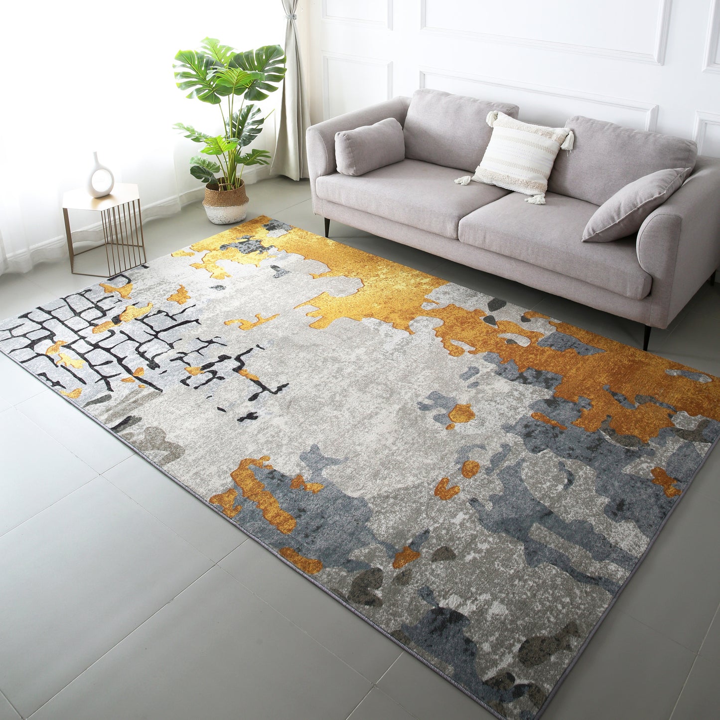 XL Large Lush Plush Lioness Carpet Rug (280 x 180)