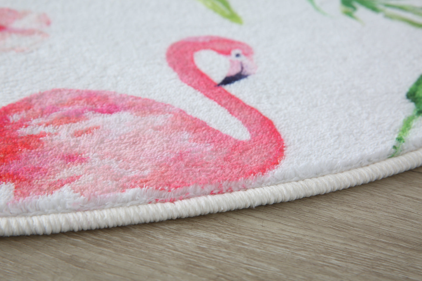 Lush Plush Infinity Round Tropical Rug