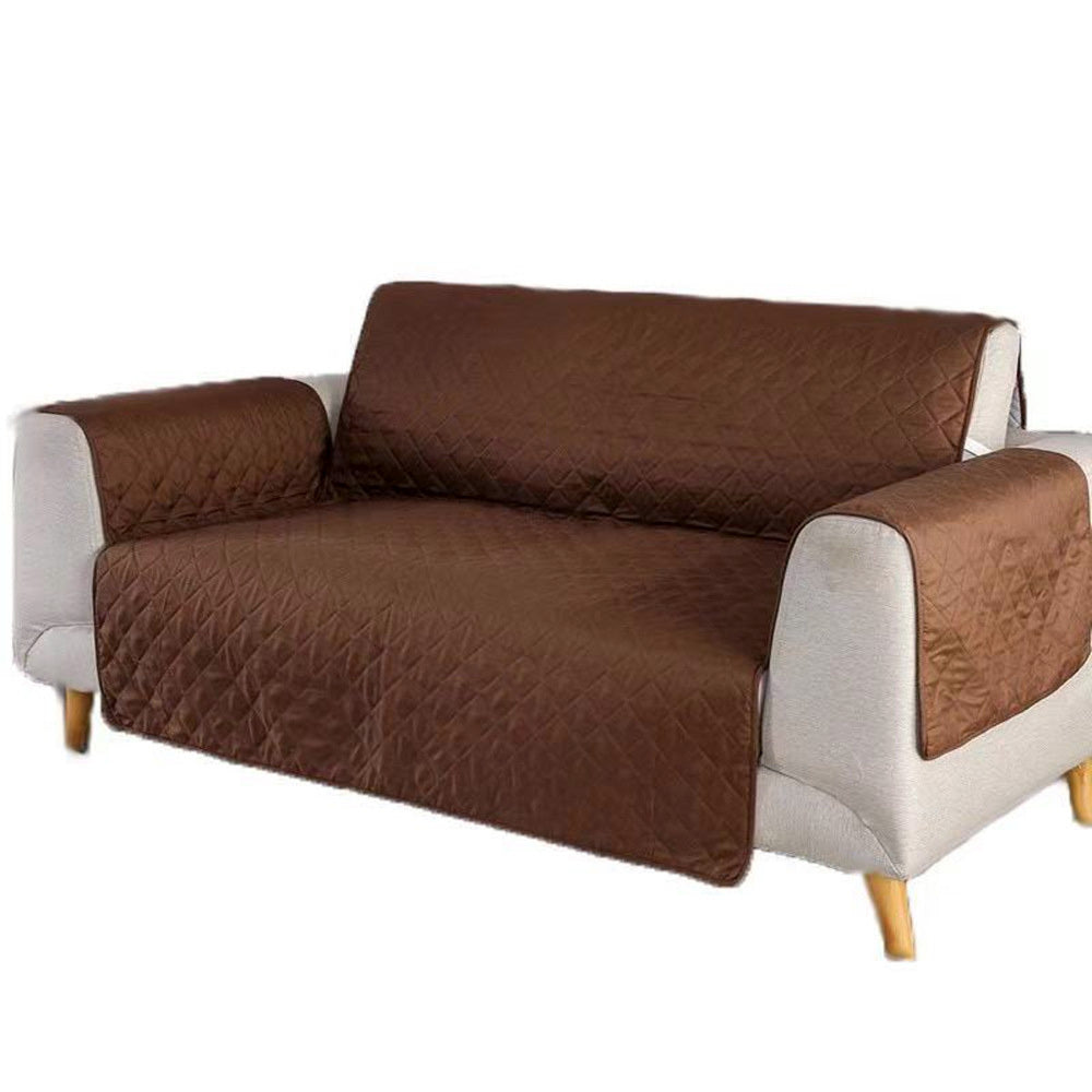 2-Seater Sofa Slipcover Quilted Couch Cover Water Resistant Furniture Protector