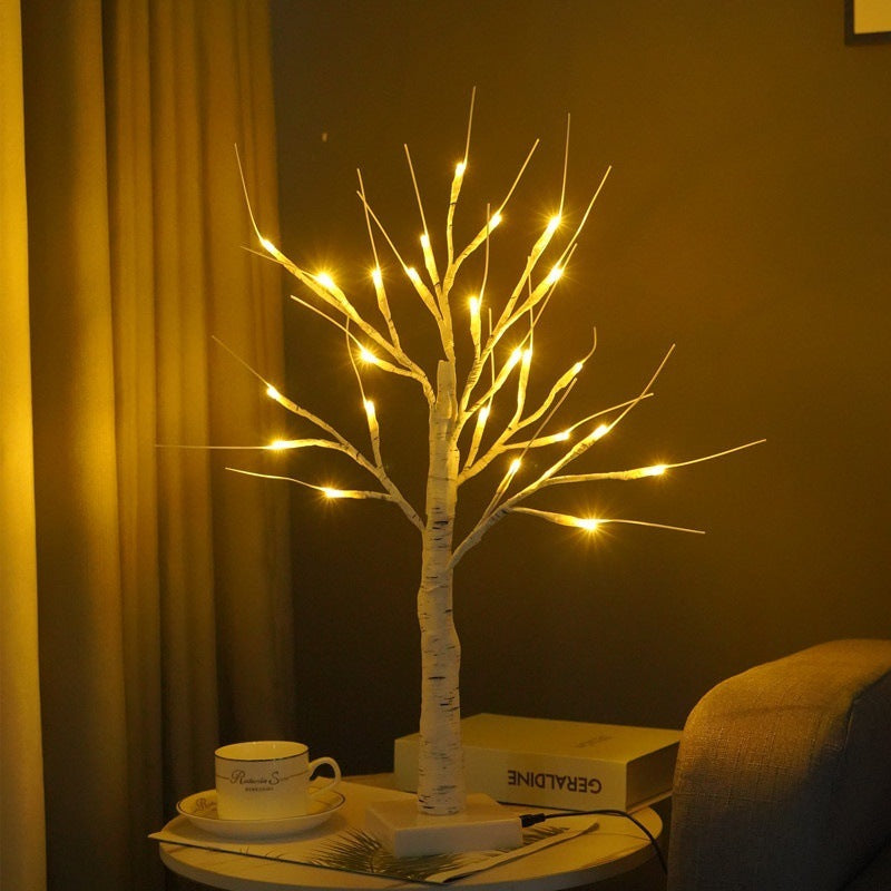 60cm Lighted Birch Tree LED Table Lamp