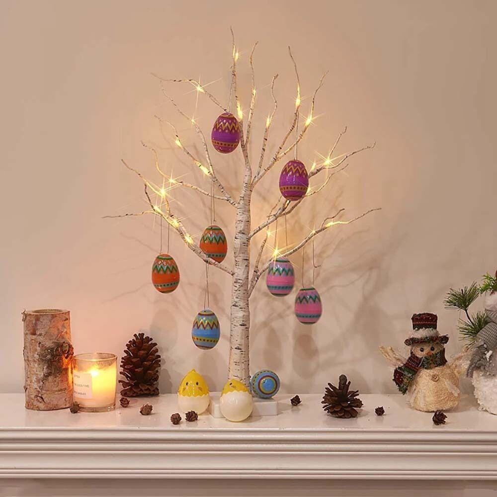 60cm Lighted Birch Tree LED Table Lamp