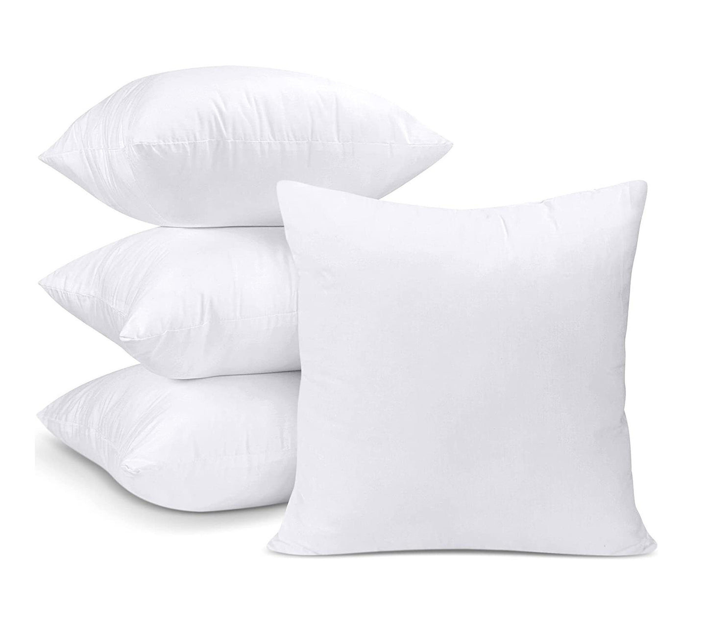 White Square Cushion Couch Bedding Throw Pillow Insert
