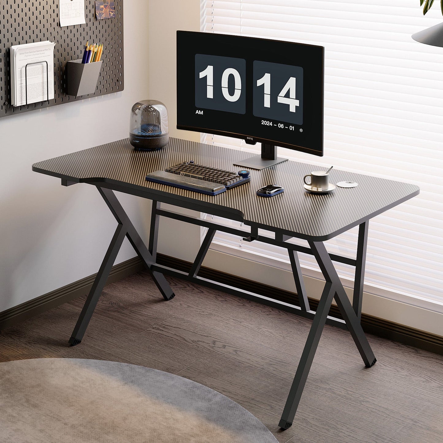 Vertex Modern Multifunctional Ergonomic Computer Desk