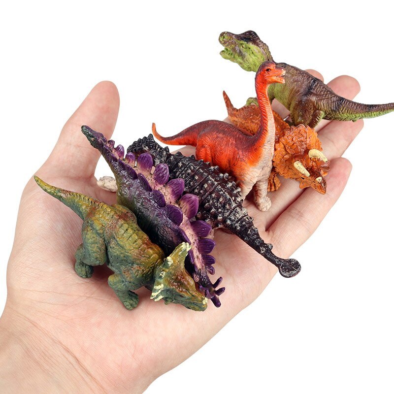 6 PCS Dinosaur Figures Toy Set