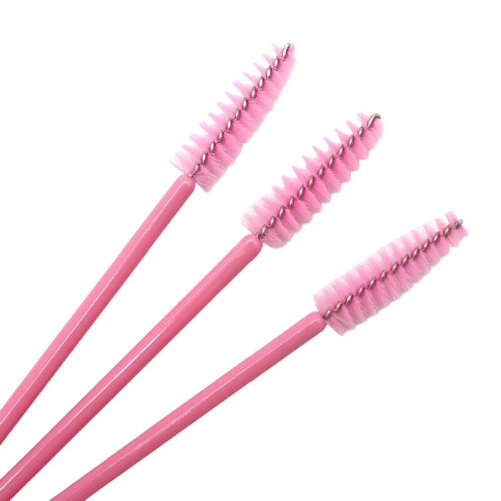 50 X Disposable Eyelash Mascara Makeup Brushes Eyebrow Lash Extensions