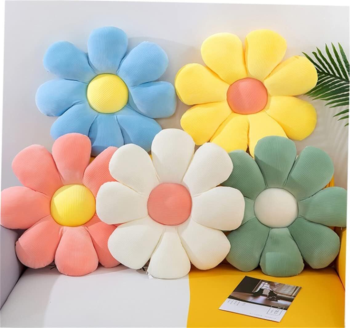 Flower Petal Shaped Throw Pillow Seat Cushion Decorative Plush Home Decor