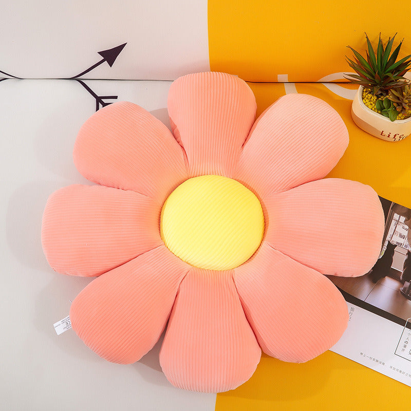 Flower Petal Shaped Throw Pillow Seat Cushion Decorative Plush Home Decor