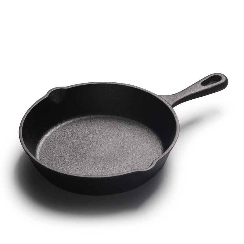 Heavy Duty Non-Stick Frying Pan Cooker Pot Cast Iron Skillet BBQ Grill Cookware