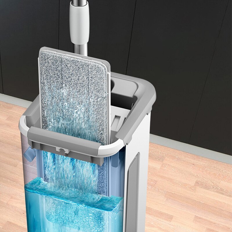 360-Degree Microfiber Mop & Bucket Floor Cleaning Set