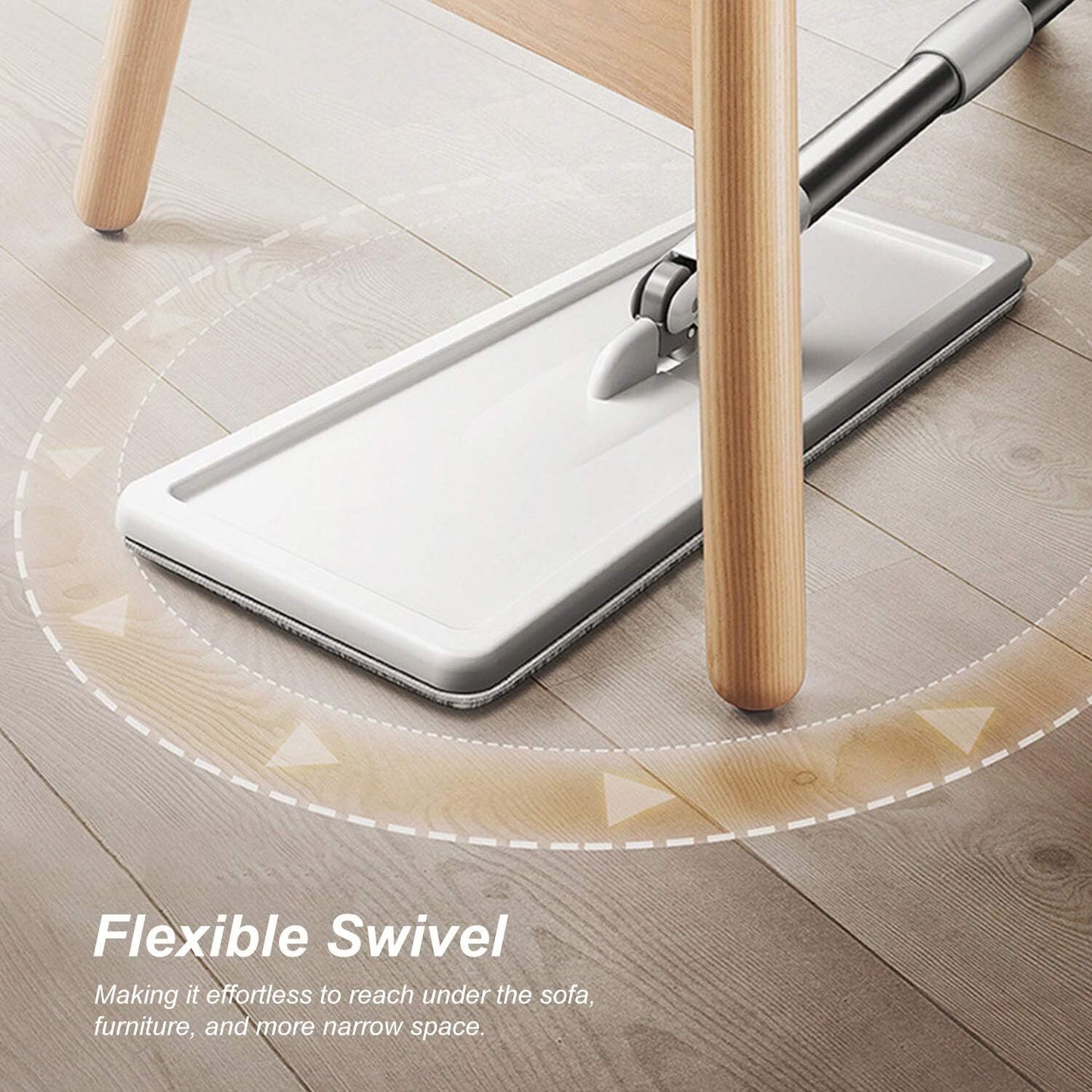 360-Degree Microfiber Mop & Bucket Floor Cleaning Set