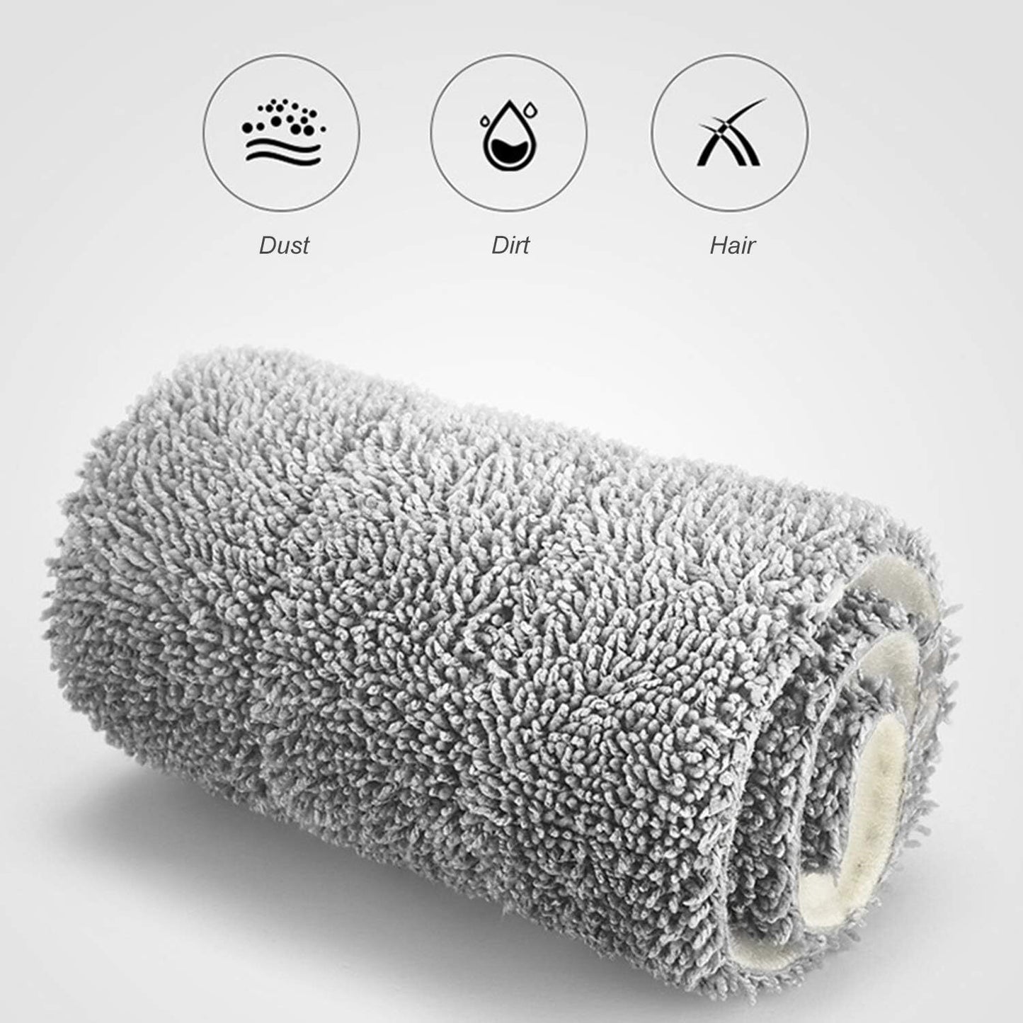 360-Degree Microfiber Mop & Bucket Floor Cleaning Set