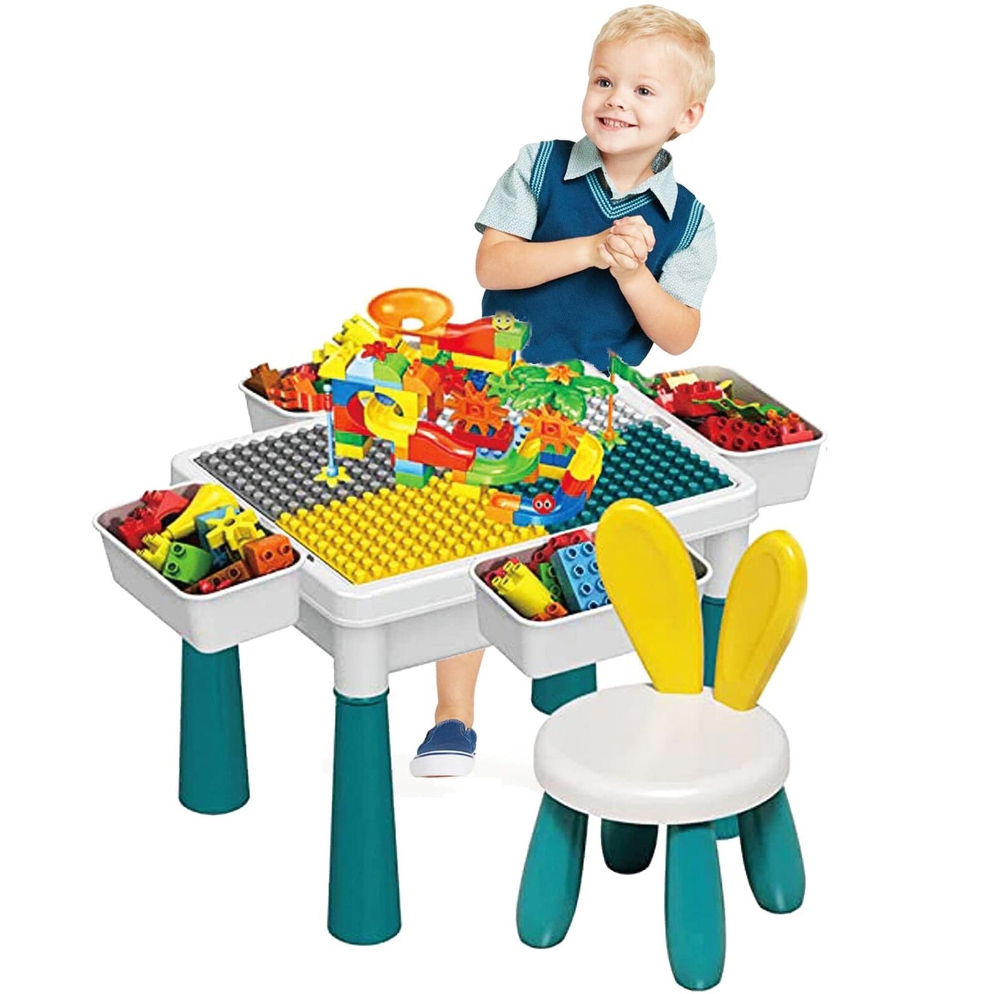 Adorable Bunny Ears Multi-Utility Kids Chair