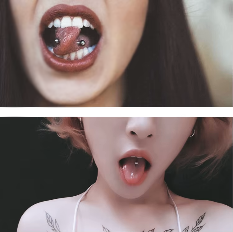 925 Sterling Silver Body Piercing Barbell Hypoallergenic Tongue Navel Jewellery