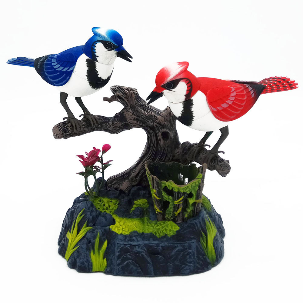 Realistic Sound Controlled Pet Toy Birds