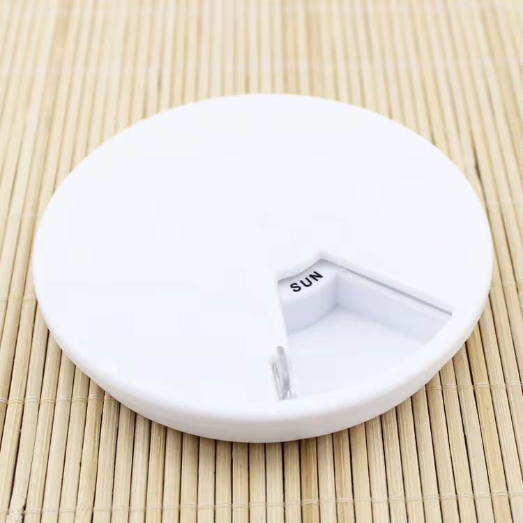 7 Day Medication Organizer Tablet Storage Pill Box Holder