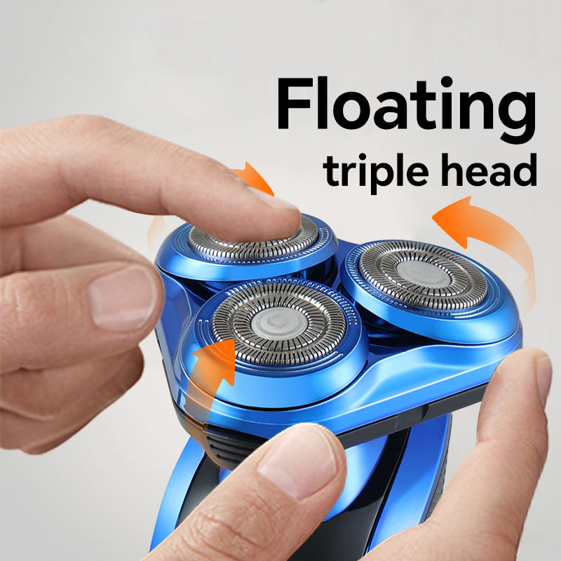 4D Rotating Rechargeable Electric Shaver