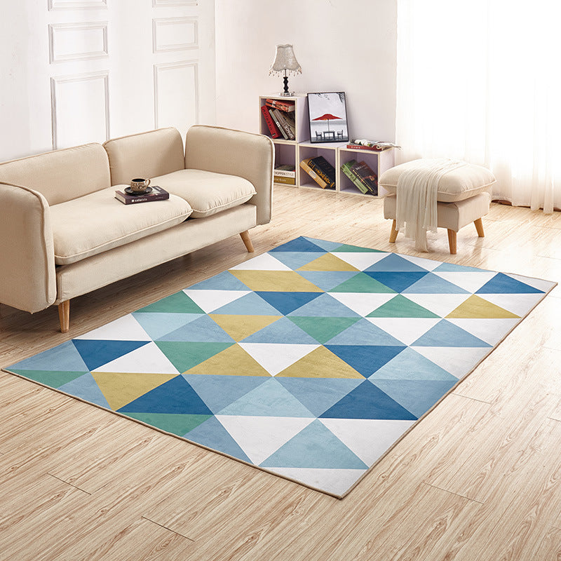 Large Vivid Modern Rug Carpet Mat (230 x 160)