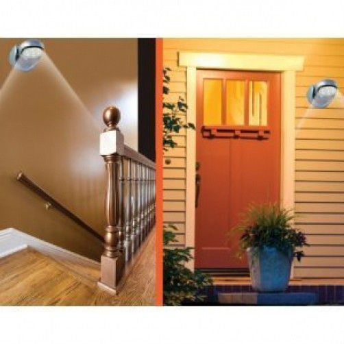Motion Activated 360 Rotating 7 LED Wireless Motion Sensor Cordless Light