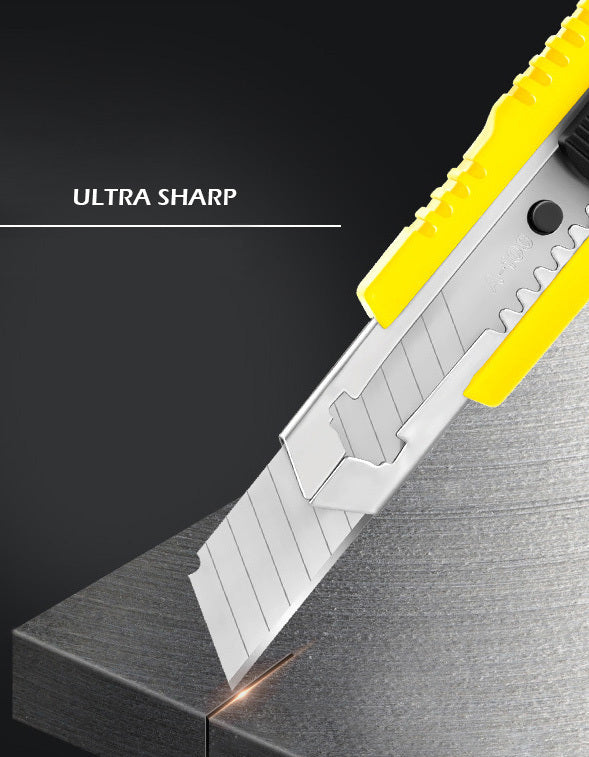 Stainless Steel 18mm Boxcutter Utility Knife Box Cutter
