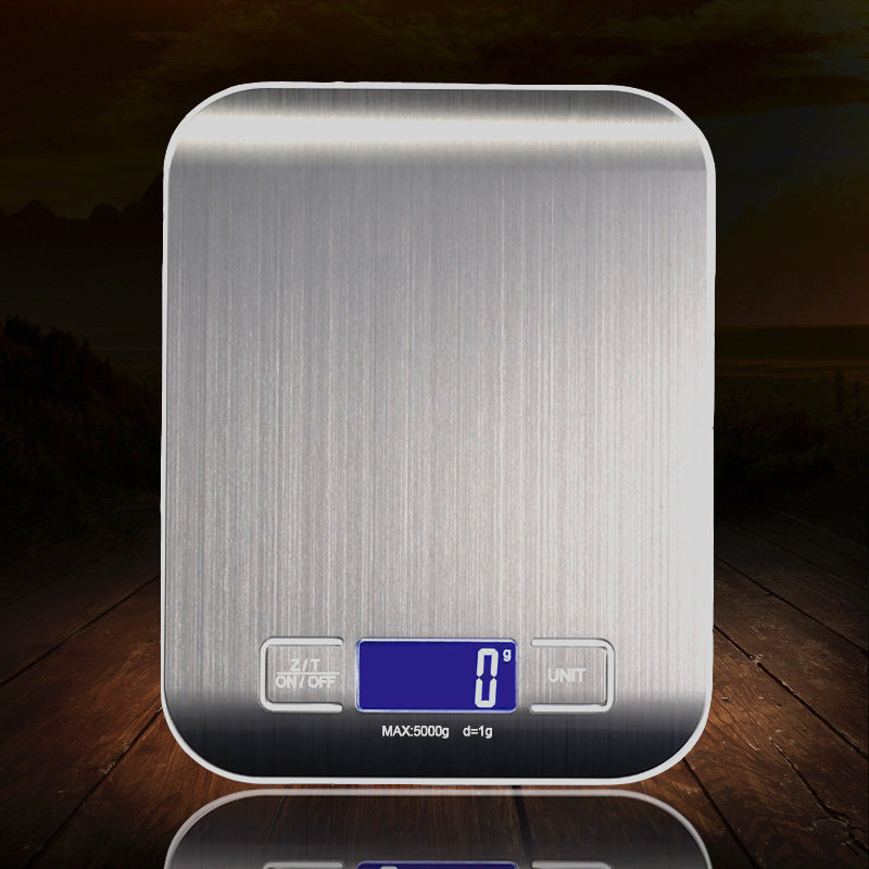 5kg Digital Precision Kitchen Postal Platform Scale Stainless Steel