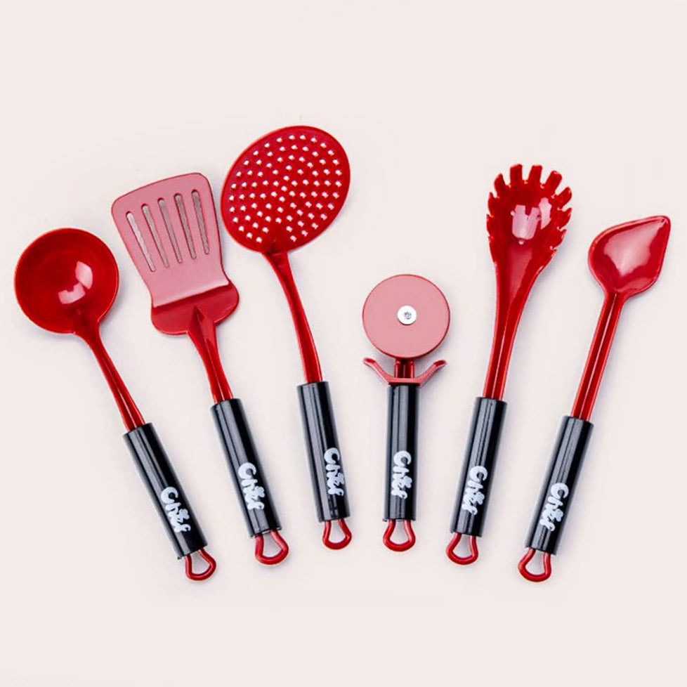 51-Piece Interactive Kitchen Cookware Pots Pans Utensils Play Food Cooking Toy Set